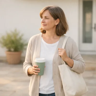 Docente retomando su rutina diaria al inicio del ciclo escolar